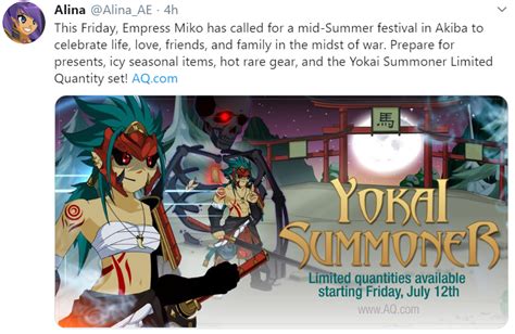 Akiba Mid-Summer Festival + Rares + LQS : r/AQW