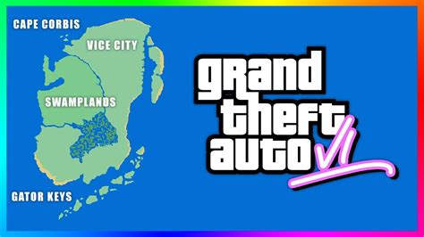 Gta 6 Vice City Map