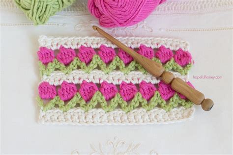 Crochet The Tulip Stitch | AllFreeCrochet.com