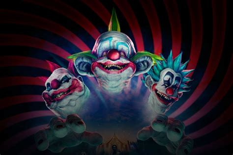 Killer Klowns From Outer Space game: 7vs3 asymmetrical multiplayer