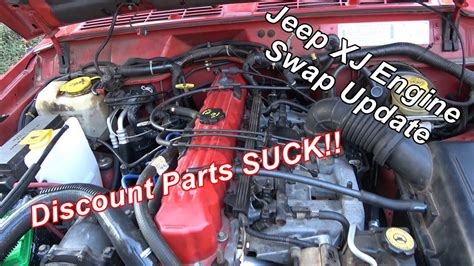 Jeep Cherokee XJ Engine Swap Part 5: Post Install Update - YouTube