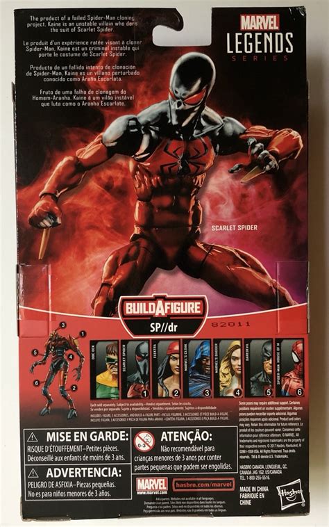 REVIEW: Marvel Legends Scarlet Spider 6" Figure (SP//DR Series ...