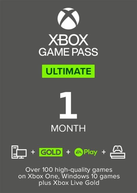 1 Month Xbox Game Pass Ultimate (EU) | Xbox One/PC | CDKeys