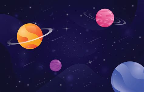 Space and Planet Background 2860241 Vector Art at Vecteezy