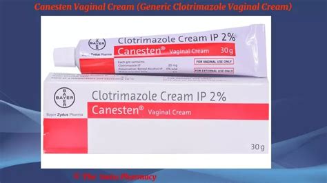 PPT - Canesten Vaginal Cream (Generic Clotrimazole Vaginal Cream) PowerPoint Presentation - ID ...