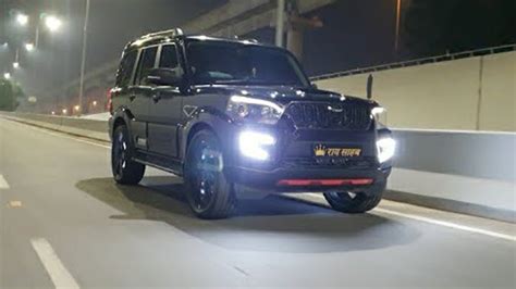 Mahindra scorpio modified with alloy wheels video (2020) - YouTube