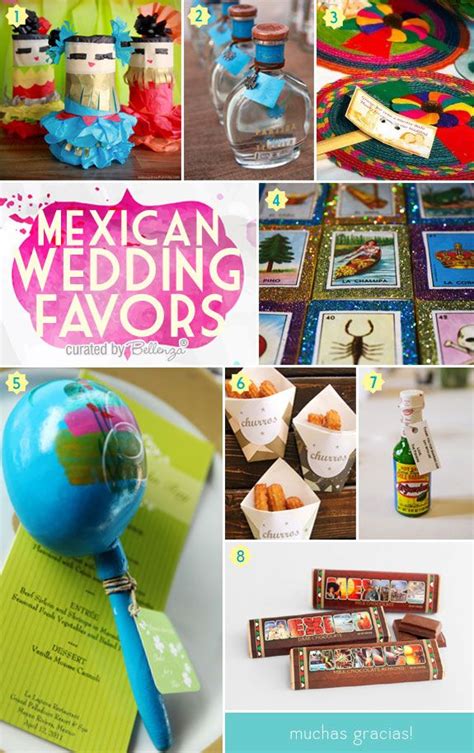 Mexican-inspired Wedding Favor Ideas: From Fun to Flavorful! - Creative and Fun Wedding Ideas ...