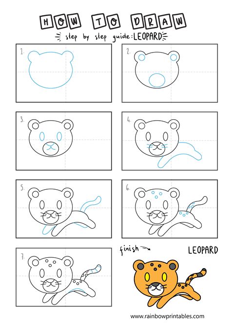 How-to-draw-a-leopard-step-by-step - Home Design Ideas