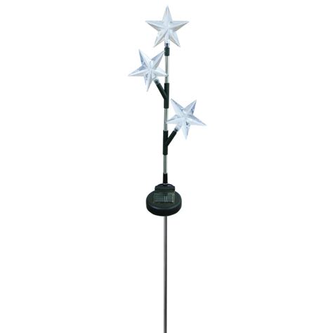 Solaris Solar Powered LED Patriotic Star Trio Garden Lights by Solaris at Fleet Farm