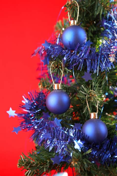 Christmas Tree With Decorations And Gifts Stock Photo - Image of december, party: 6896510