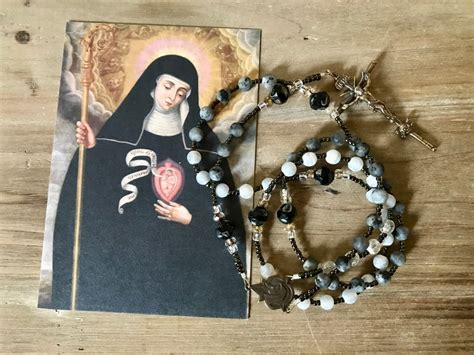 St Gertrude Chaplet Handmade Catholic Rosary - Etsy