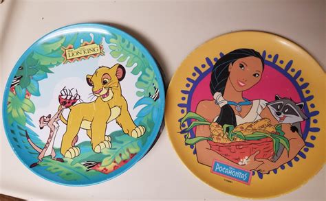 Disney Plates for your PB&J's : r/nostalgia