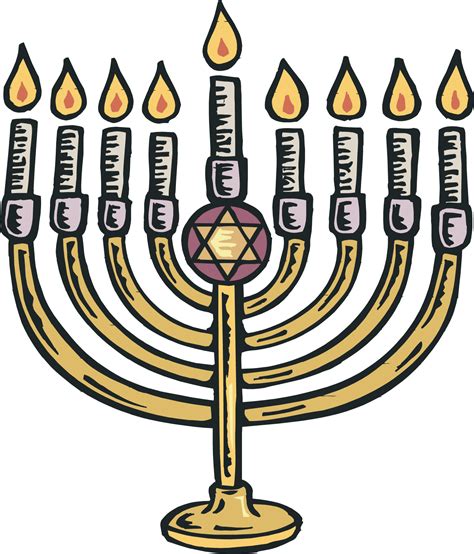 Hanukkah Clipart-happy hanukkah menorah clipart.eps - Clip Art Library