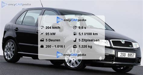 Škoda Fabia vRS specs (2003-2007), prestaties, carrosserie & technische ...