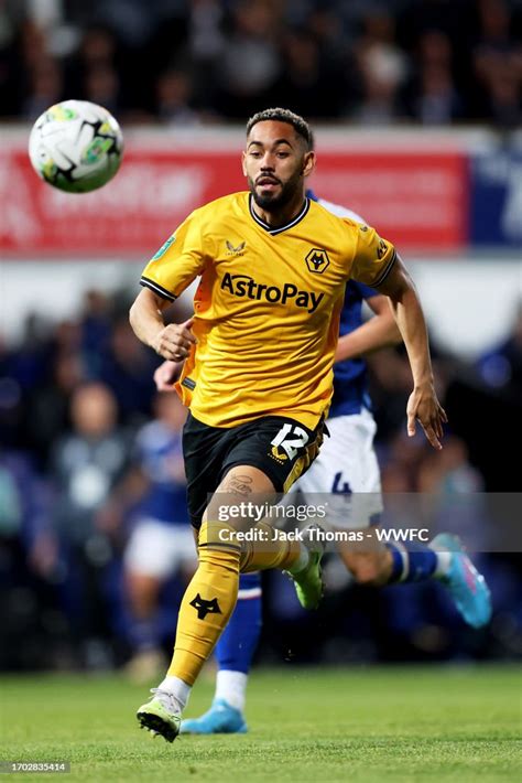 Matheus Cunha of Wolverhampton Wanderers in action during the Carabao ...