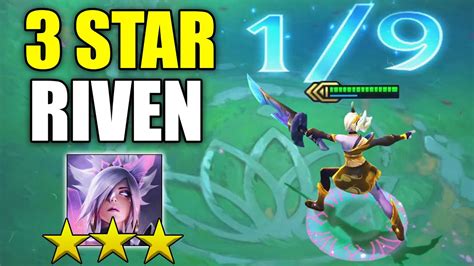 3 STAR RIVEN⭐⭐⭐ SET 4 (Best 4 cost unit Teamfight Tactics Fates TFT) - YouTube