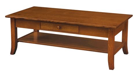 Dresbach Coffee Table | Amish Solid Wood Coffee Tables | Kvadro Furniture