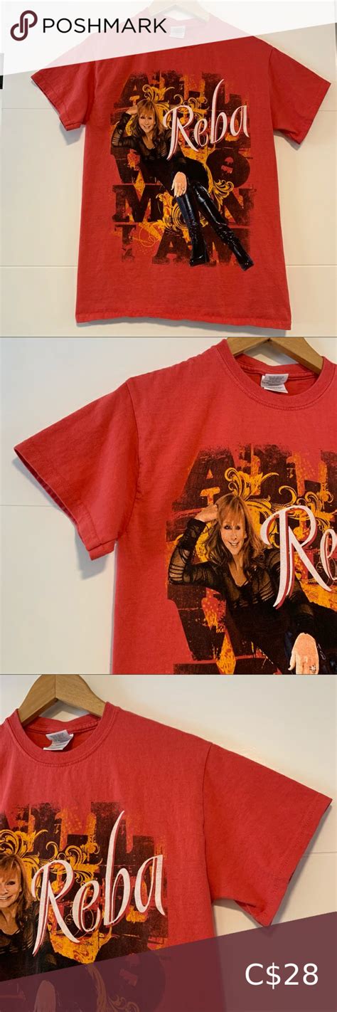 Reba McEntire Concert Tour Tee Shirt | Tee shirts, Reba mcentire concert, Tees