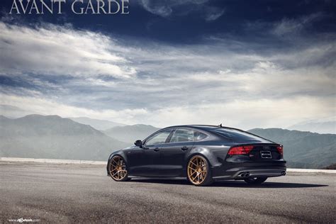 Black and Gold Never Go Out of Style:Custom Black Audi S7 on Avant ...