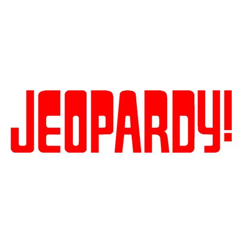 Image - Jeopardy! Logo in White Background in Red Letters.png - Game ...