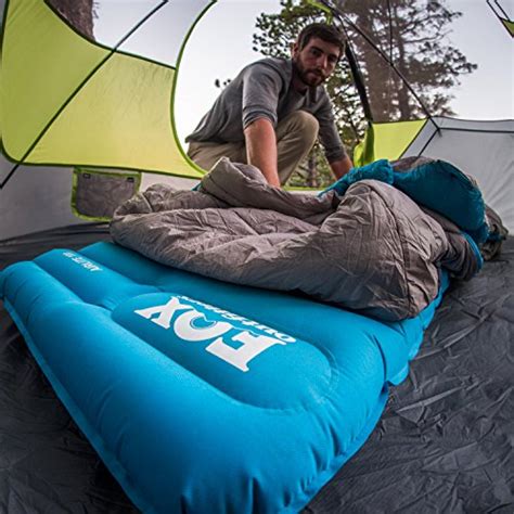 Airlite Sleeping Pad for Camping, Backpacking, Hiking. Fast Inflatable Air Tube Design with ...