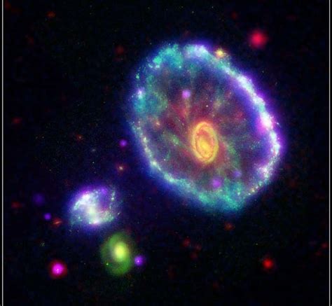Awe-Inspiring Images Of Galaxies Colliding