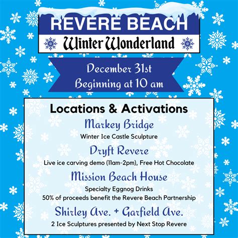 Revere Beach Winter Wonderland – Healthy Chelsea