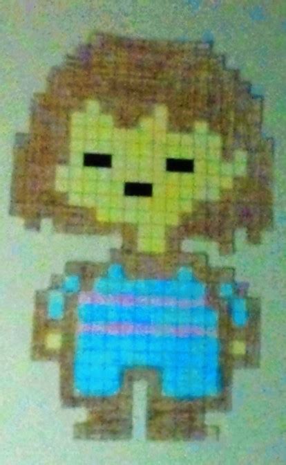 Frisk Pixel Art by GoObErPlEaSe on DeviantArt