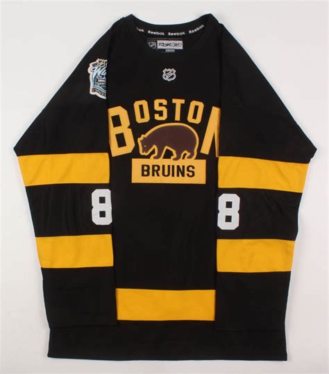 David Pastrnak Signed Boston Bruins Jersey with 2016 Winter Classic ...