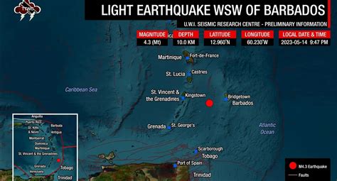 BARBADOS JOLTED BY MAGNITUDE 5.4 EARTHQUAKE | JamaicaToday.com