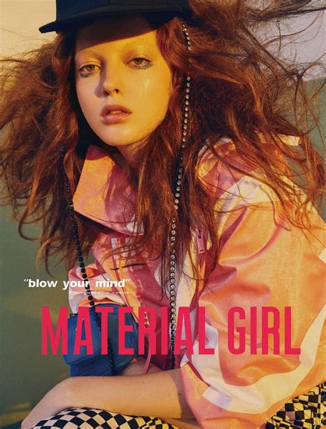 DIARY OF A CLOTHESHORSE: Material Girl S/S 18 Campaign AD Campaign