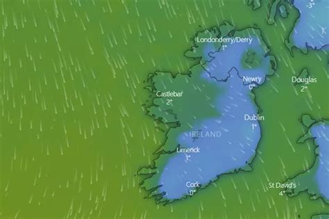 Cork weather: Temperatures to plunge below freezing as snow and ice ...