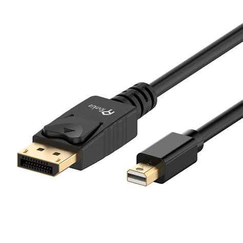 Mini DP to DP Cable, Rankie® Gold Plated Mini DisplayPort to DisplayPort Cable 4K Resolution ...