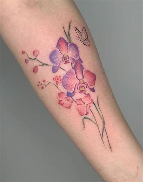 80+ Orchid Tattoos: Meanings, Tattoo Designs & Ideas