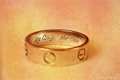 Engagement Ring Engraving Ideas - The Heart Bandits - The World's Best ...