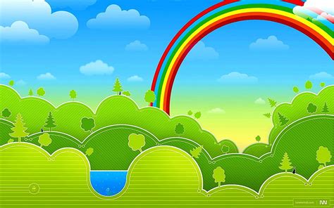 1920x1080px, 1080P Free download | Beautiful Rainbow, For Children ...