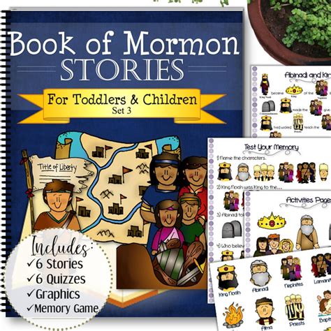 Complete Book of Mormon Stories for Toddlers and Children - Etsy