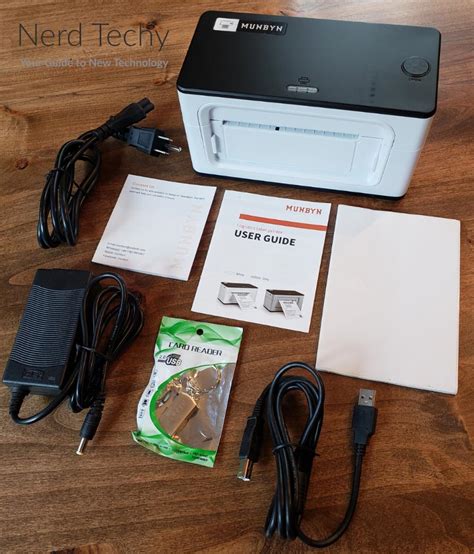 MUNBYN Thermal Shipping Label Printer Review & Analysis - Nerd Techy