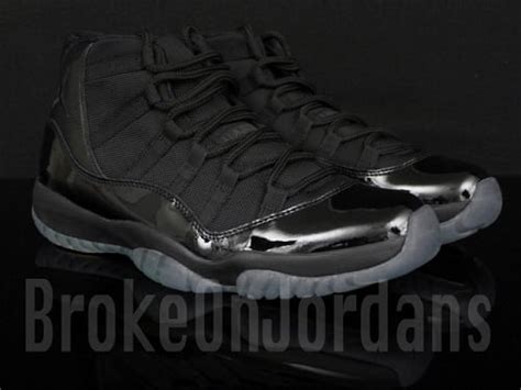 Air Jordan Retro XI (11) "Blackout" Sample | SneakerFiles