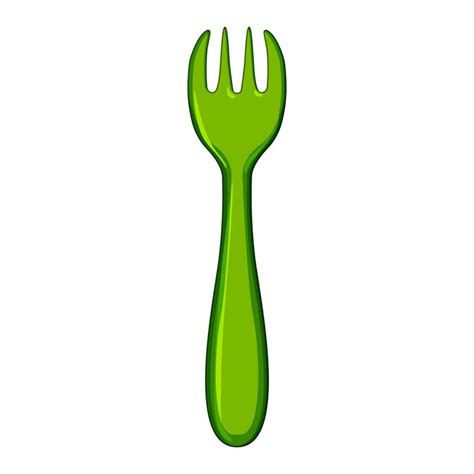 lunch toddler fork cartoon vector illustration 26825759 Vector Art at ...