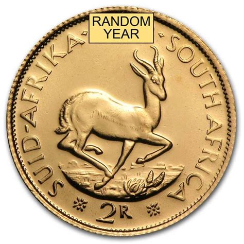 Krugerrand Gold 2 Rand mixed years - 359.13€ | Gold Coins