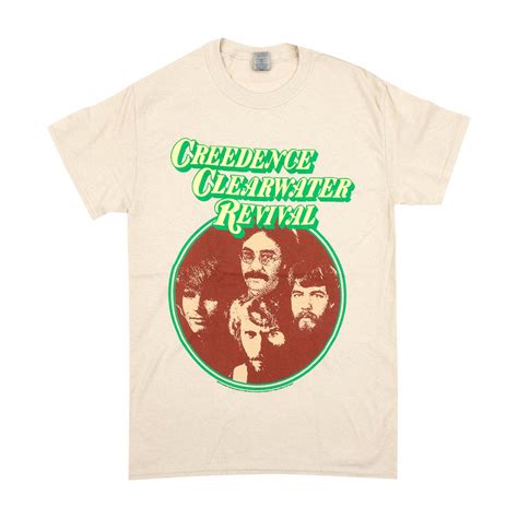 Creedence Clearwater Revival Legendary Classic Beige T-shirt