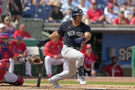 Yankees’ Baby Bomber debuts spring training with a bang (literally) - nj.com