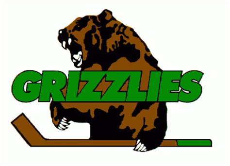 Utah Grizzlies hockey logo from 1997-98 at Hockeydb.com