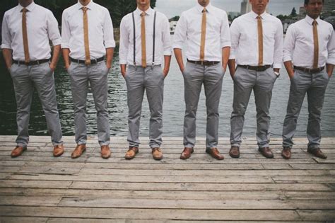 Where can I rent groomsmen suits with suspenders, no coast (similar to ...