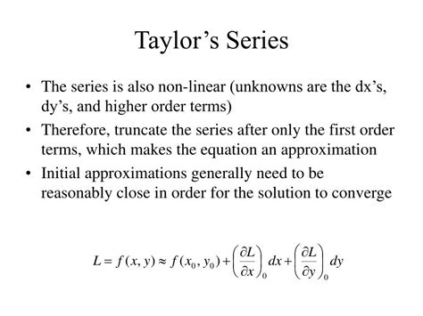 PPT - Taylor Series PowerPoint Presentation, free download - ID:3119584