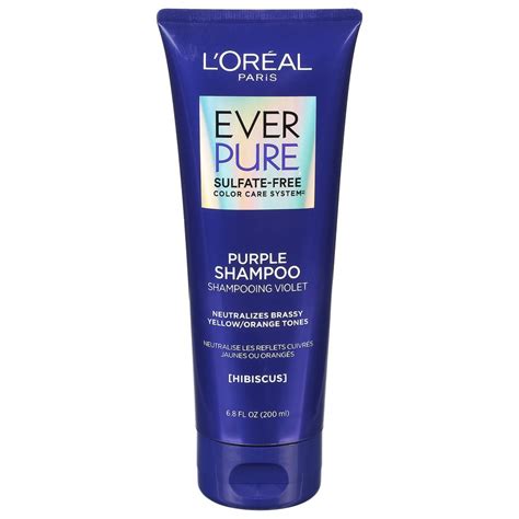 L'Oréal Paris EverPure Sulfate Free Purple Shampoo - Shop Shampoo & Conditioner at H-E-B