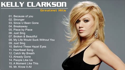 Kelly Clarkson Greatest Hits Full Album | Best Songs Of Kelly Clarkson ...