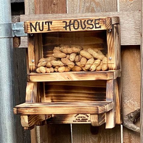 Squirrel Nut House Feeder | Etsy