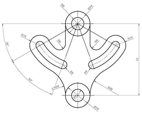 AutoCAD Basic Tutorial for Beginners - Exercises 5 - STUDYCADCAM | Autocad, Autocad isometric ...